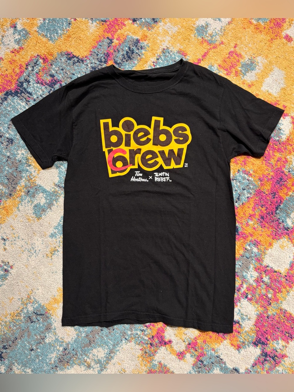 Justin Bieber Tim Hortons shirt